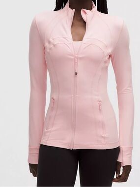 LULULEMON Define Jacket Nulu Blush Quartz Pink Size 6 NWOT